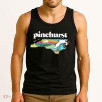 Pinehurst North Carolina Outdoors Retro Nature Tank Top thumb 3