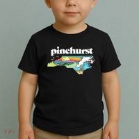 Pinehurst North Carolina Outdoors Retro Nature Toddler T-Shirt thumb 2