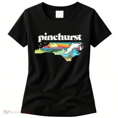 Pinehurst North Carolina Outdoors Retro Nature Women's T-Shirt