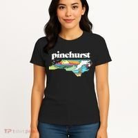 Pinehurst North Carolina Outdoors Retro Nature Women's T-Shirt thumb 4