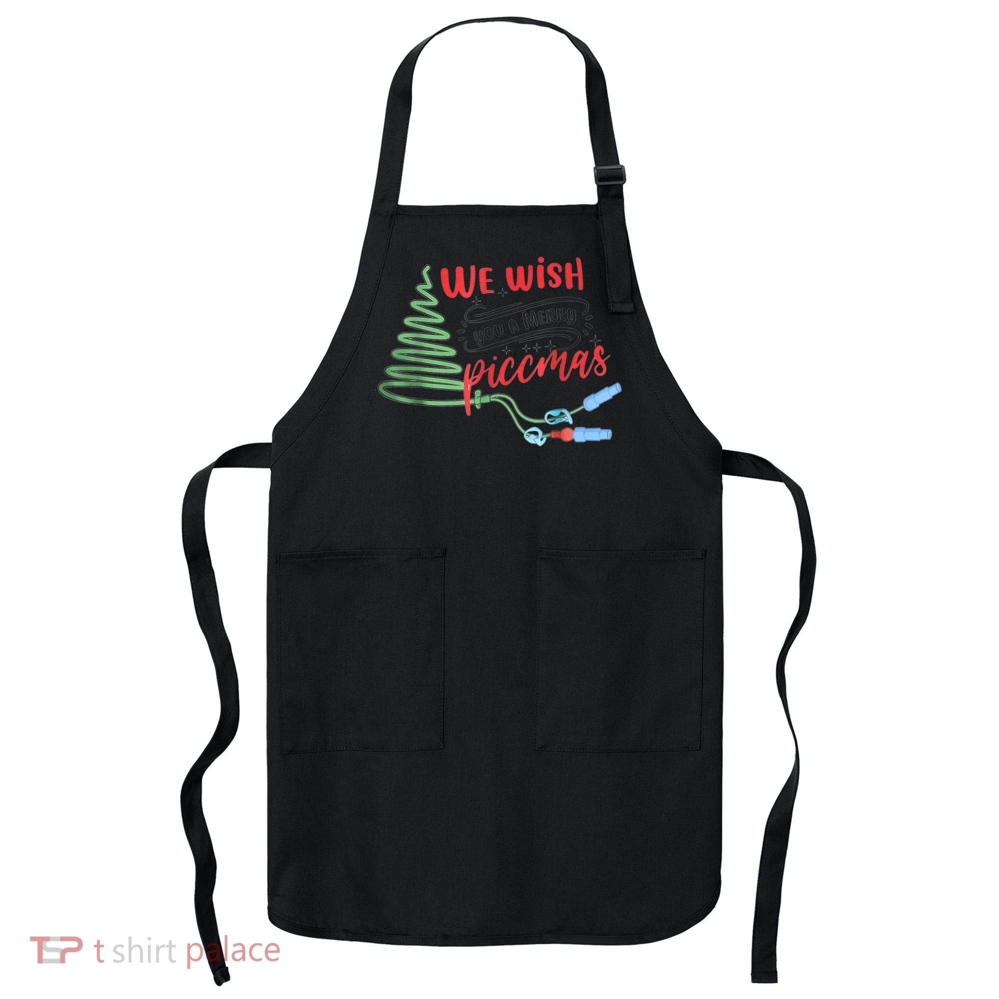 PICC Nurse Christmas Vascular Access ICU Rn Infusion Nurse Apron