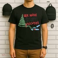 PICC Nurse Christmas Vascular Access ICU Rn Infusion Nurse T-Shirt thumb 6