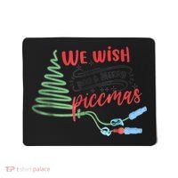 PICC Nurse Christmas Vascular Access ICU Rn Infusion Nurse Mousepad thumb 0