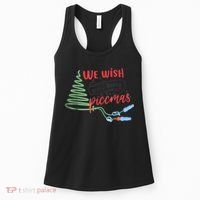 PICC Nurse Christmas Vascular Access ICU Rn Infusion Nurse Women's Tank Top thumb 0