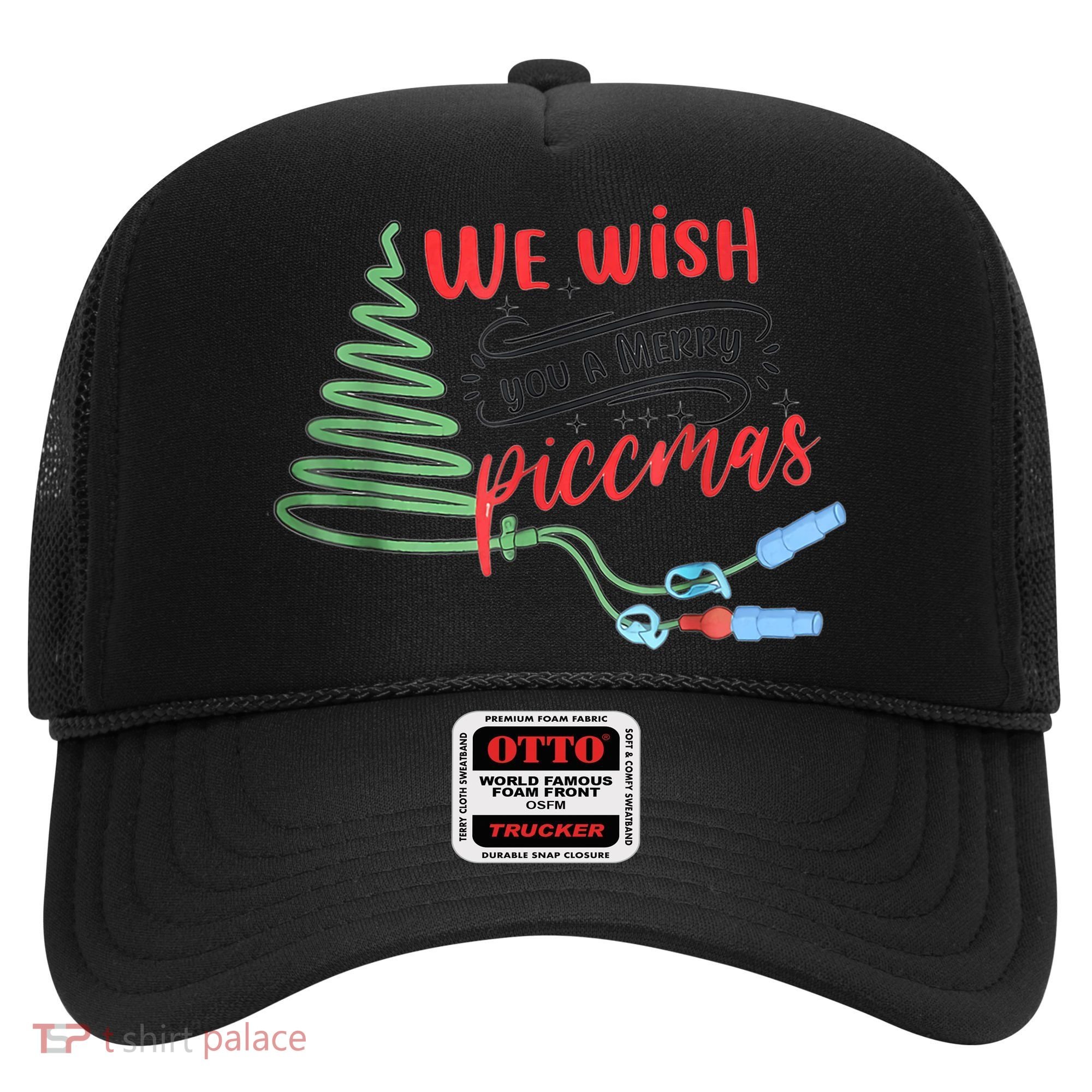 PICC Nurse Christmas Vascular Access ICU Rn Infusion Nurse Hat