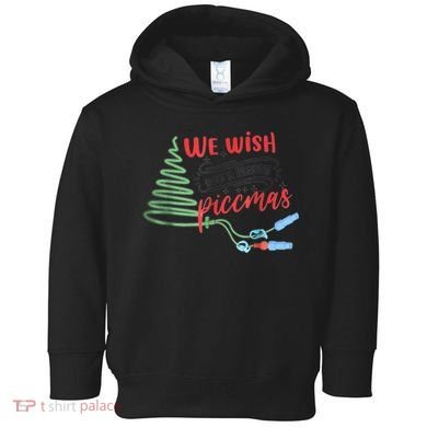 PICC Nurse Christmas Vascular Access ICU Rn Infusion Nurse Toddler Hoodie