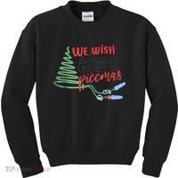 PICC Nurse Christmas Vascular Access ICU Rn Infusion Nurse Kids Sweatshirt thumb 0