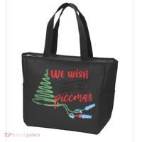 PICC Nurse Christmas Vascular Access ICU Rn Infusion Nurse Tote Bag thumb 3