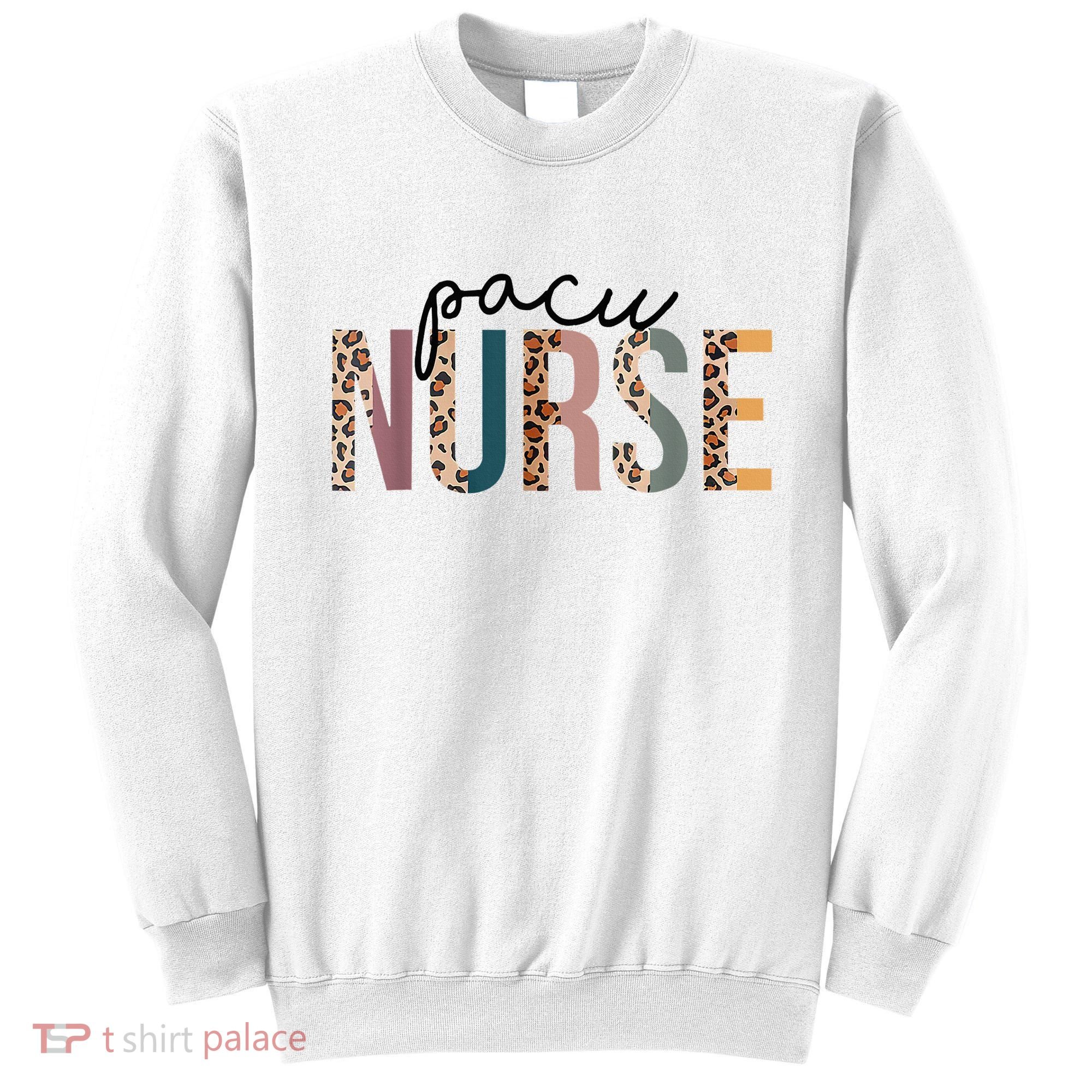 Pacu Nurse Christmas Crew Cute Xmas mATCHING COSTUME NURSE Sweatshirt