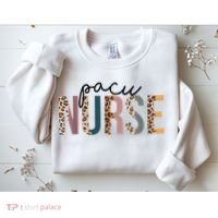 Pacu Nurse Christmas Crew Cute Xmas mATCHING COSTUME NURSE Sweatshirt thumb 2