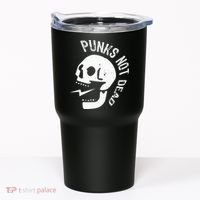 Punks Not Dead Skull Tumbler thumb 0