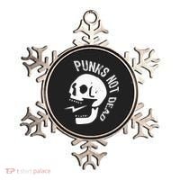 Punks Not Dead Skull Ornament thumb 0