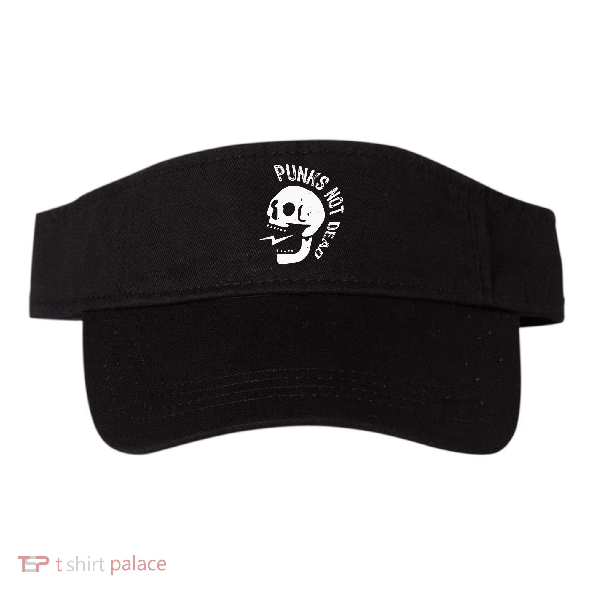 Punks Not Dead Skull Visor