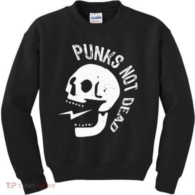 Punks Not Dead Skull Kids Sweatshirt
