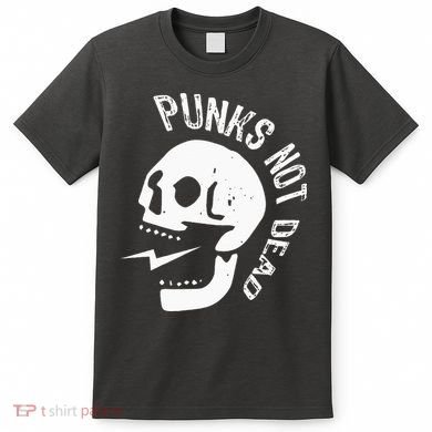 Punks Not Dead Skull T-Shirt