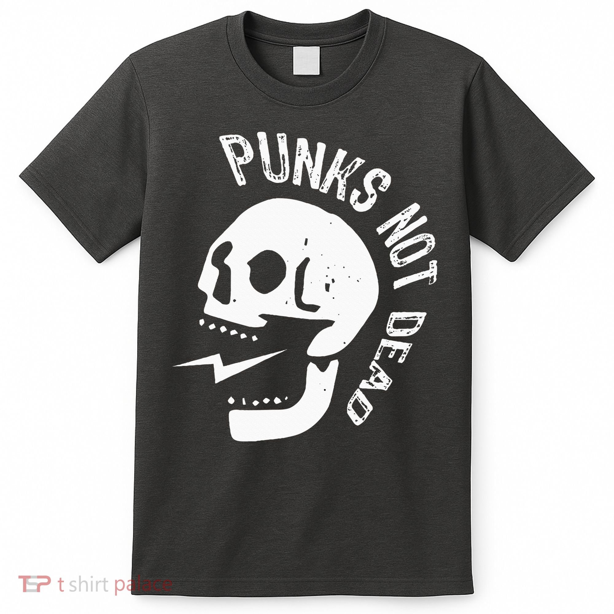 Punks Not Dead Skull T-Shirt