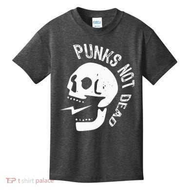Punks Not Dead Skull Kids T-Shirt