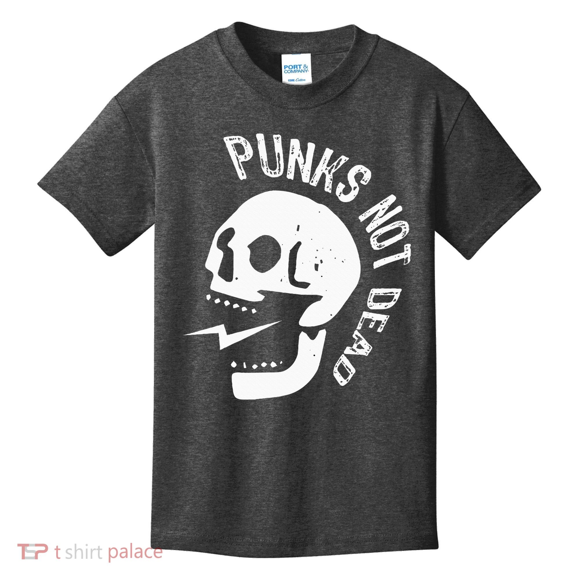 Punks Not Dead Skull Kids T-Shirt