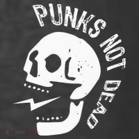 Punks Not Dead Skull Kids T-Shirt thumb 4