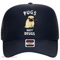 Pugs Not Drugs Funny Present For Dog Lover Tee Pets Hat thumb 0