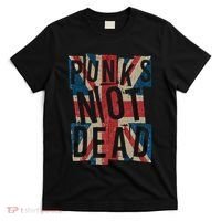 Punks Not Dead Vintage Uk London Flag Punk Is Not Dead T-Shirt thumb 0