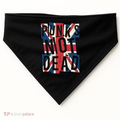 Punks Not Dead British Flag Britain England USA-Made Doggie Bandana
