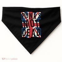 Punks Not Dead British Flag Britain England USA-Made Doggie Bandana thumb 0
