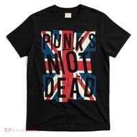 Punks Not Dead British Flag Britain England T-Shirt thumb 0