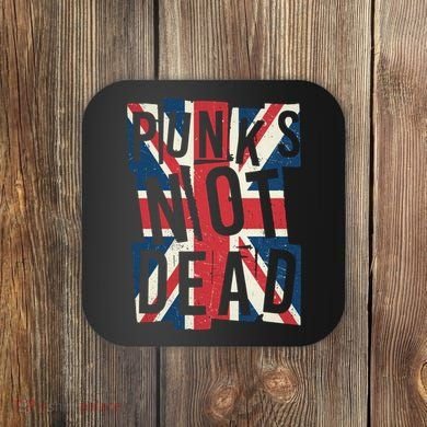 Punks Not Dead British Flag Britain England Coaster
