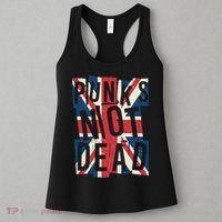Punks Not Dead British Flag Britain England Women's Tank Top thumb 3
