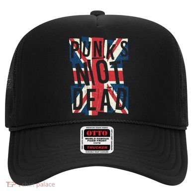 Punks Not Dead British Flag Britain England Hat