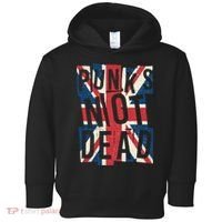 Punks Not Dead British Flag Britain England Toddler Hoodie thumb 0