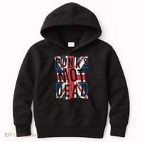 Punks Not Dead British Flag Britain England Kids Hoodie thumb 0