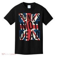 Punks Not Dead British Flag Britain England Kids T-Shirt thumb 0
