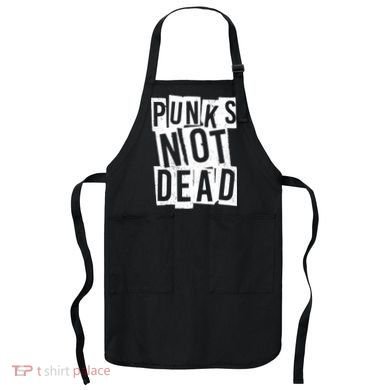 Punks Not Dead Apron