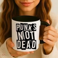 Punks Not Dead Coffee Mug thumb 3