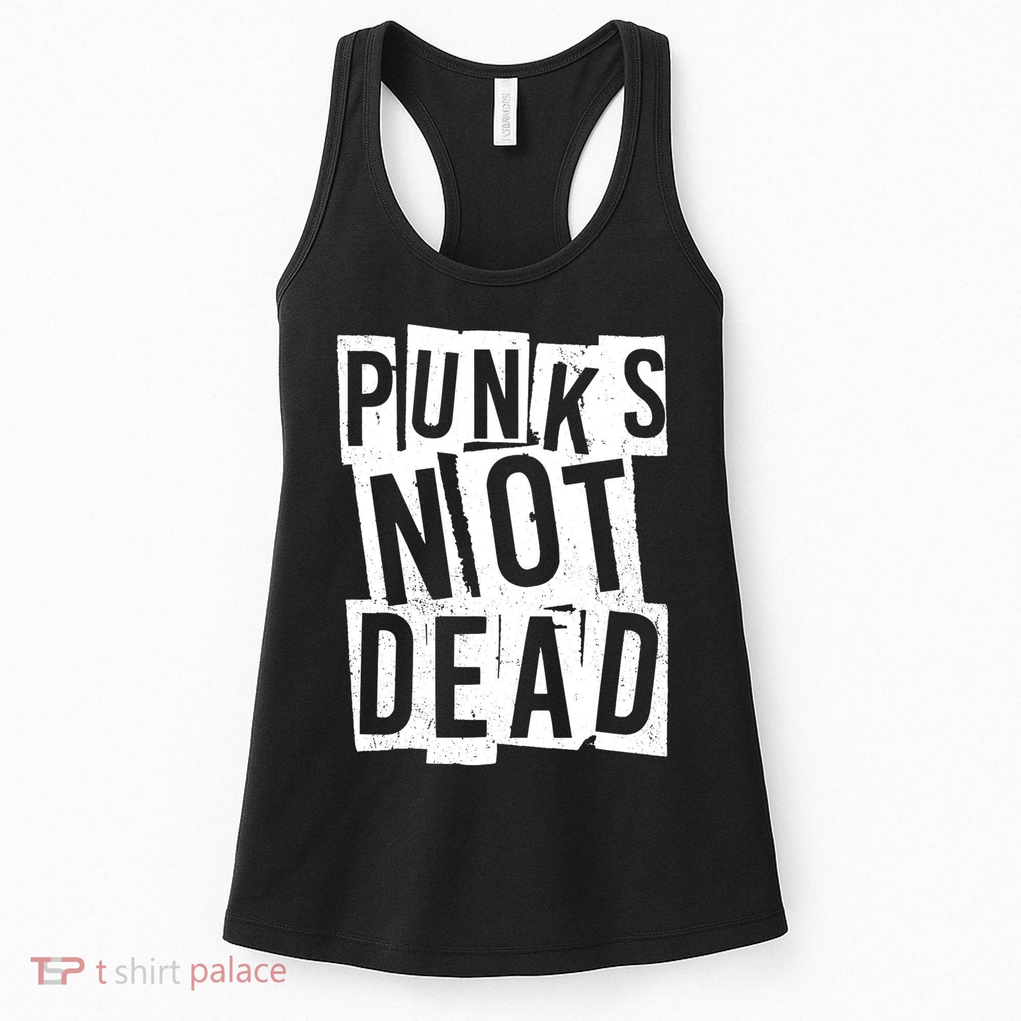 Punks Not Dead Women's Tank Top