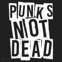Punks Not Dead Golf Towel thumb 3