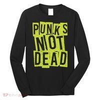 Punks Not Dead Neon Logo Long Sleeve Shirt thumb 0