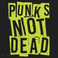 Punks Not Dead Neon Logo Beanie thumb 2