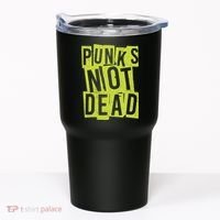 Punks Not Dead Neon Logo Tumbler thumb 0