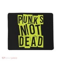 Punks Not Dead Neon Logo Mousepad thumb 0