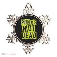 Punks Not Dead Neon Logo Ornament thumb 0
