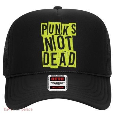 Punks Not Dead Neon Logo Hat