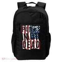 Punks Not Dead USA American Flag Backpack thumb 0