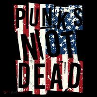 Punks Not Dead USA American Flag Coffee Mug thumb 5