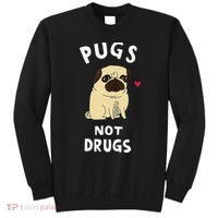 Pugs Not Drugs Sweatshirt thumb 0