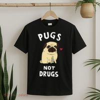 Pugs Not Drugs T-Shirt thumb 2