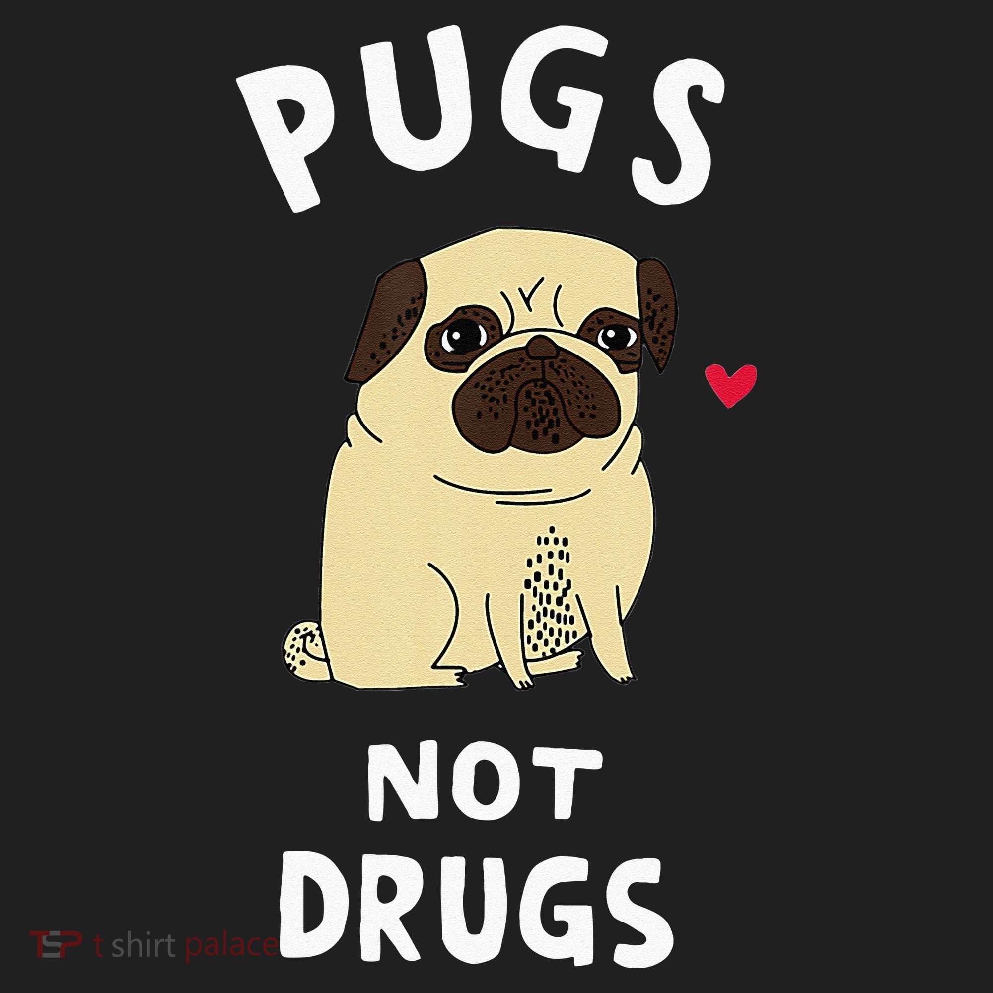Pugs Not Drugs Beanie