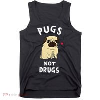 Pugs Not Drugs Tank Top thumb 0